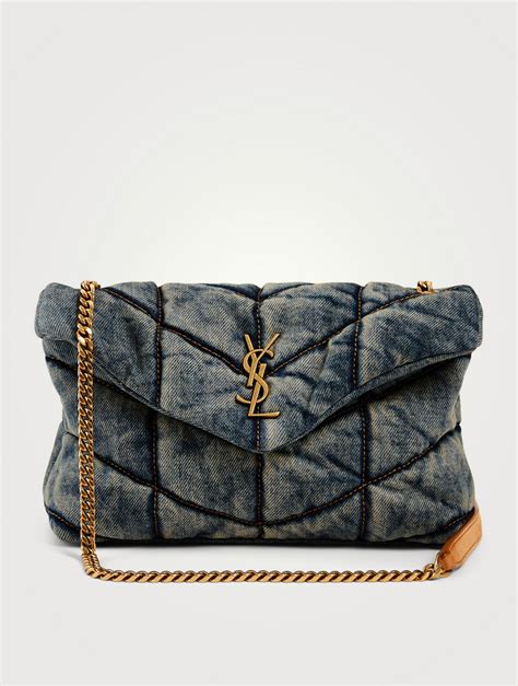 ysl loulou puffer toy|ysl denim puffer.